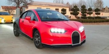 Китайцы создали электрический клон Bugatti