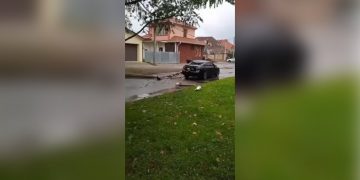 В Херсоне подорвался автомобиль коллаборанта