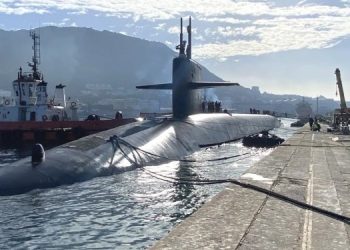 Ядерная подводная лодка США вошла в Средиземное море