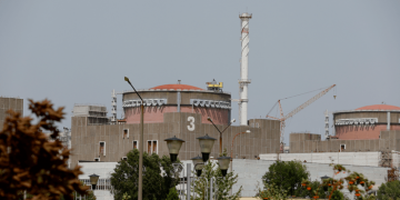 Массированный обстрел Запорожской АЭС