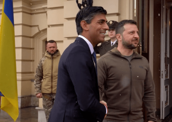 Риши Сунак посетил Украину