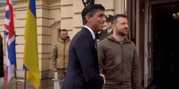 Риши Сунак посетил Украину