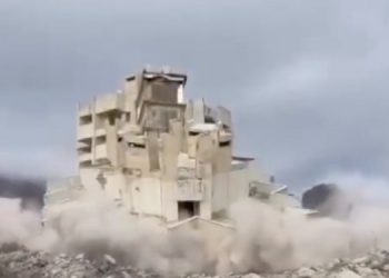 Россияне снесли уникальный санаторий в Крыму