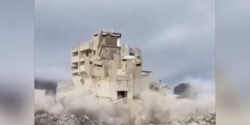 Россияне снесли уникальный санаторий в Крыму