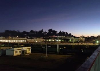 Беспилотник атаковал аэродром в Курске