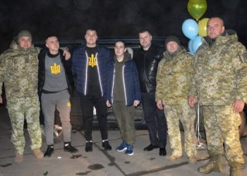 В Одесскую область из плена вернулись три пограничника