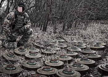 Сапер ВСУ показал работу в Харьковской области