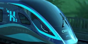 Первый в мире поезд на водороде