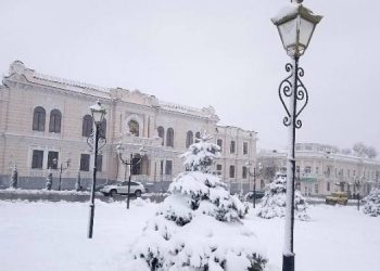 Во что снегопад превратил Одессу