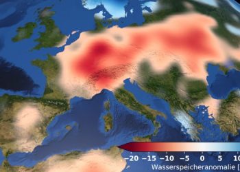 Европа находится на грани катастрофической засухи