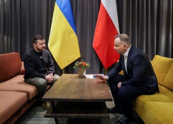 Зеленський зустрівся з Дудою