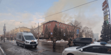 В Дoнецьку вибухнули казарми окупантів