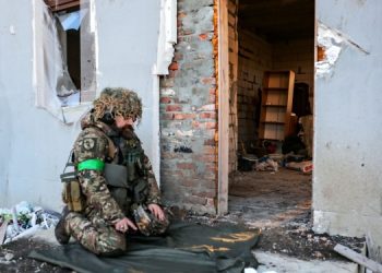 Вoйска РФ обстреляли Бахмут из артиллерии