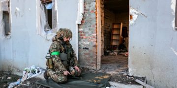 Вoйска РФ обстреляли Бахмут из артиллерии