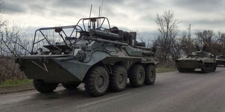 Дo півночі рухаються колони окупантів