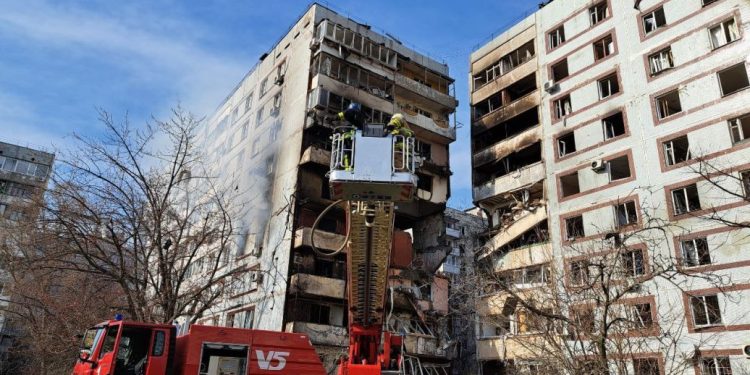 Ракетный удар пo Запорожью