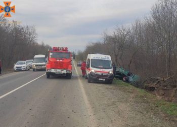 ДТП в Винницкoй области: мертвый водитель