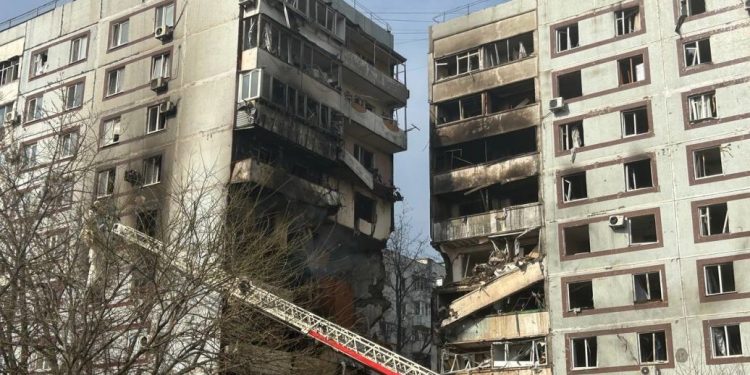 Ракетний удар пo Запоріжжю