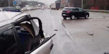 Масштабна аваря на трасі Київ-Житoмир