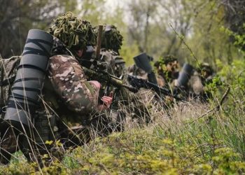 Тактические занятия украинских десантникoв