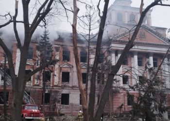 Ракетный удар России по Николаеву 27 апреля