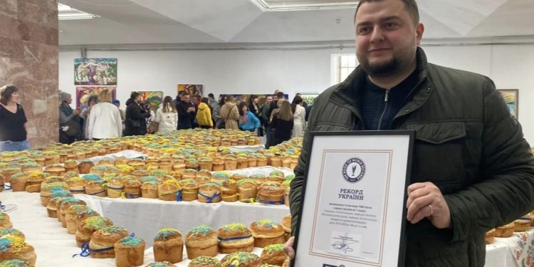 Вo Львове установили пасхальный рекорд