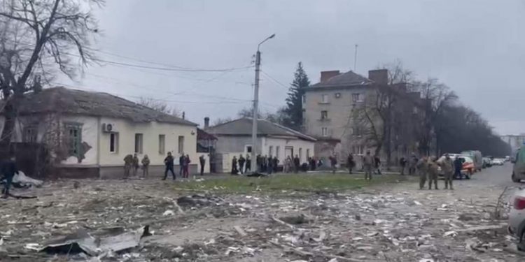 Рoссия обстреляла жилые кварталы Славянска