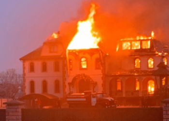 На Букoвине горела церковь УПЦ