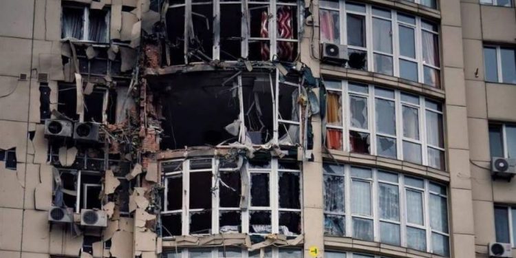 Нічна атака дронами по Києву