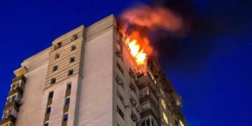 РФ завдає ударів по Києву третю ніч поспіль