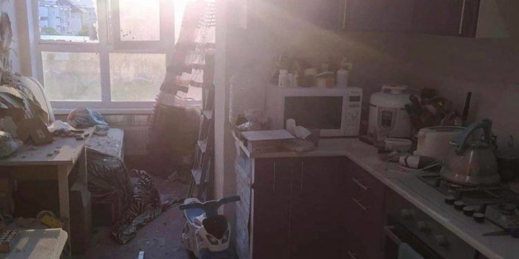 Ночная атака дронами на Киев