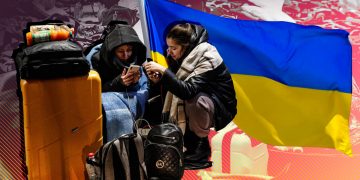 УкраїнськІ біженці шукають нові домівки