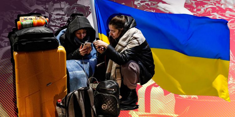 УкраїнськІ біженці шукають нові домівки