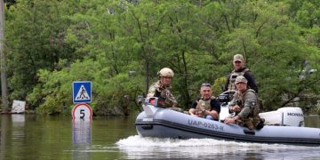 Вода вже відступає з Херсонщини