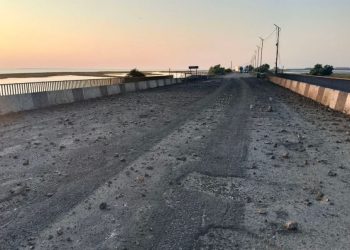 Удар по Чонгарському мосту на Херсонщині