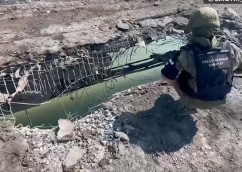 Удар ВСУ по Чонгарскому мосту