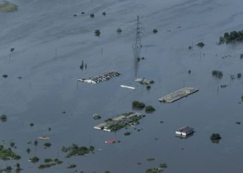Уровень воды в водохранилище падает