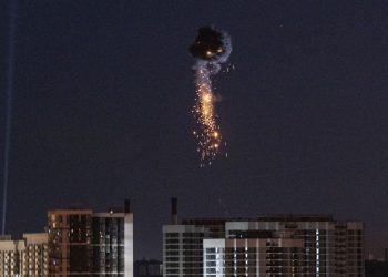 Нічна ракетна атака на Київ