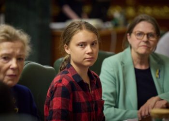 Грета Тунберг побывала сегодня в Киеве