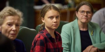 Грета Тунберг побывала сегодня в Киеве