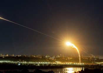 Нічна атака армії Росії на Україну