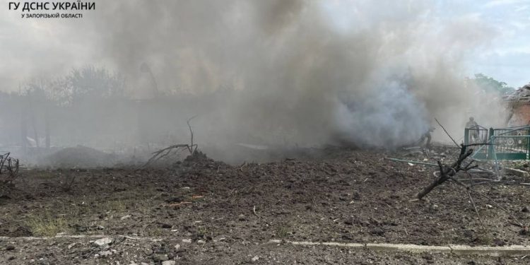 Знову обстріляли Запорізьку область