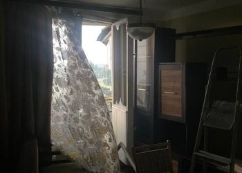 Нічний вибух у київській висотці