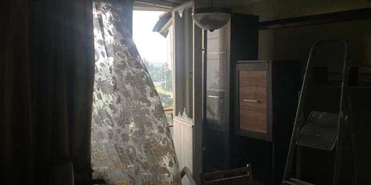 Нічний вибух у київській висотці