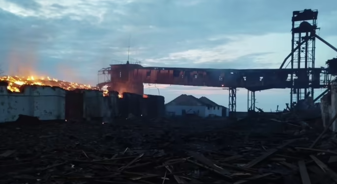 Росіяни обстріляли територію зернового терміналу на Херсонщині