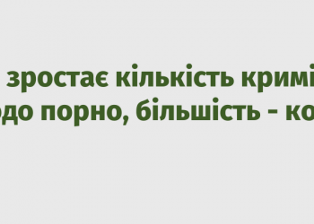 В Украине растет количество уголовных дел по порно, большинство – контент с детьми