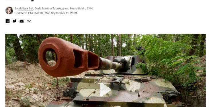 Росія знищила сотні одиниць техніки ЗСУ, яка виявилась муляжами – CNN