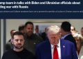Команда Дональда Трампа веде переговори з Байденом та Україною про припинення війни з РФ